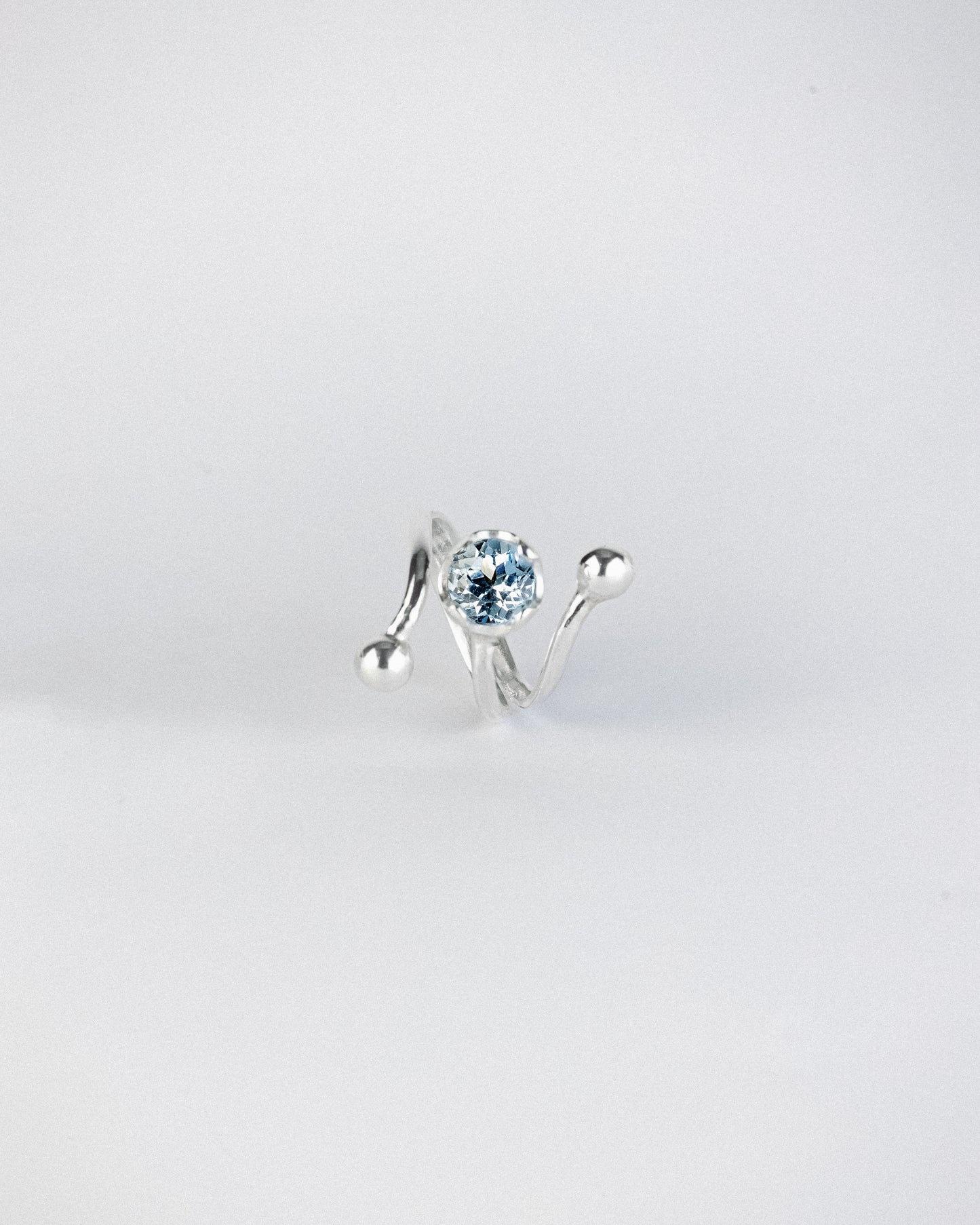 Blue Serpentine Ring