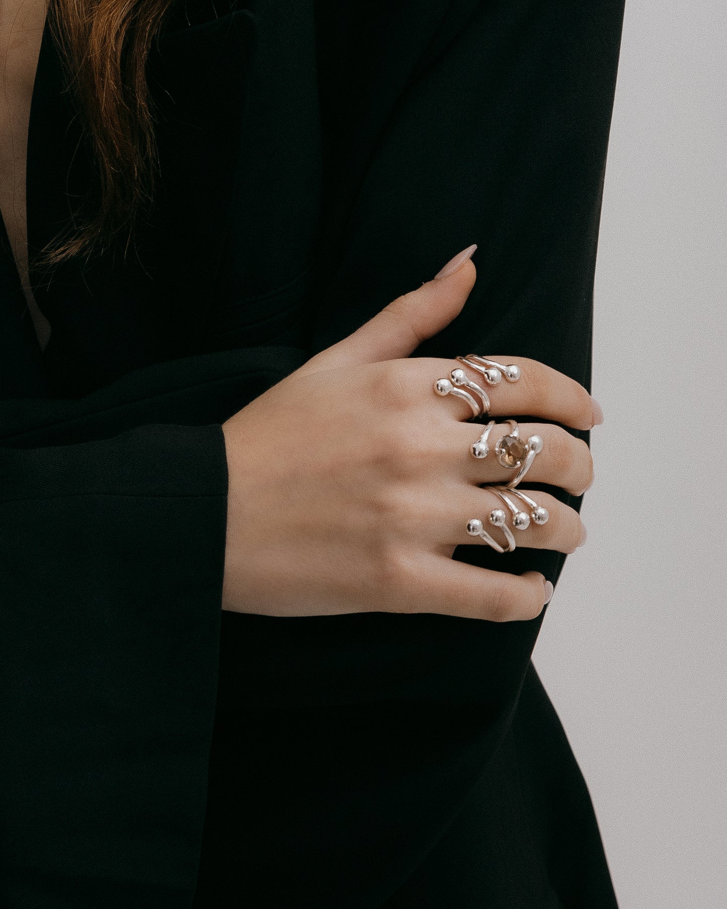 Golden Serpentine Ring