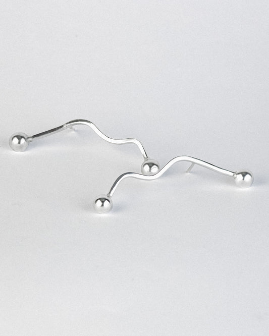 Serpentine Drop Earrings