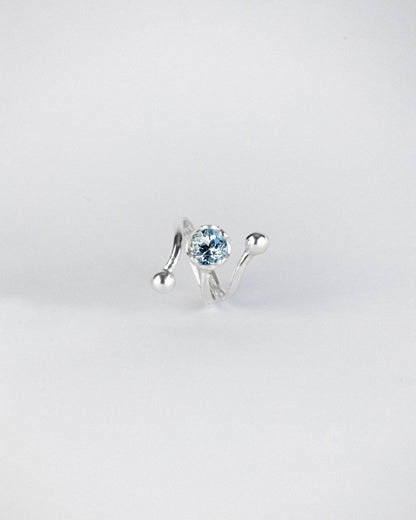 Blue Serpentine Ring