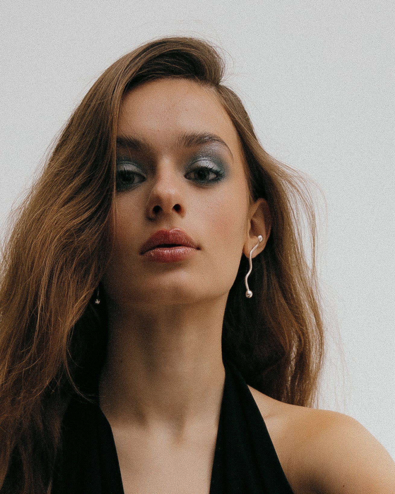 Serpentine Drop Earrings